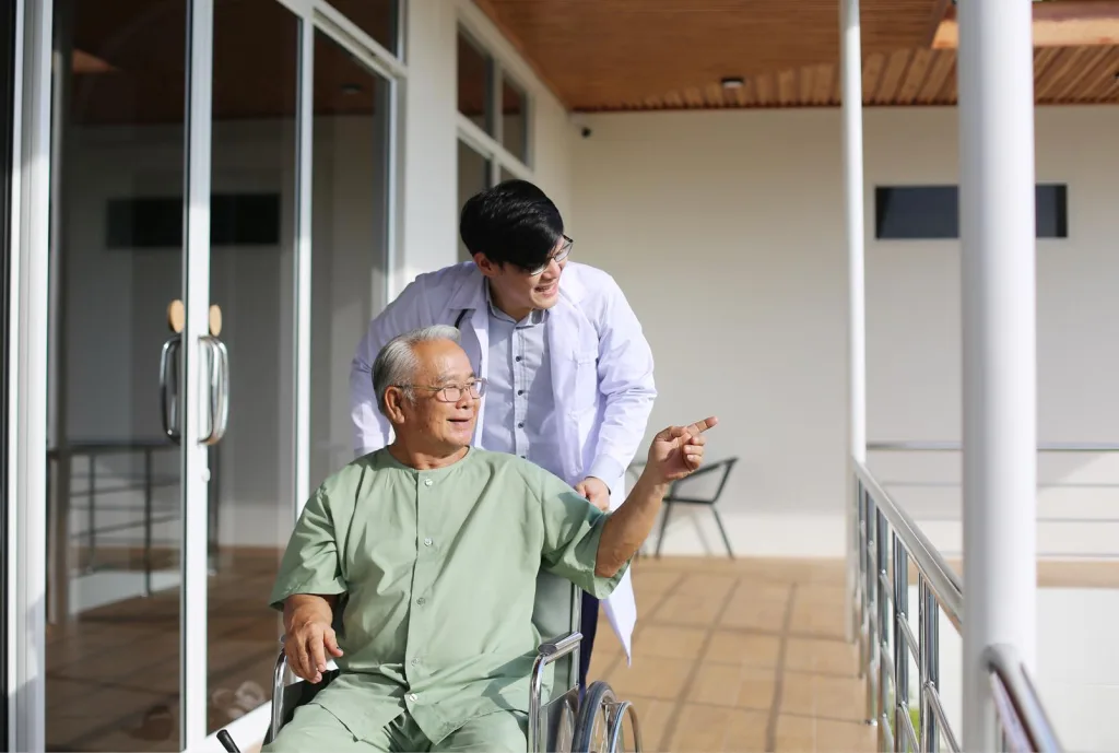 Técnico medio sanitario de cuidados auxiliares de enfermería