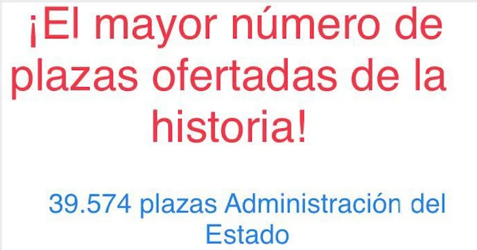 Oferta de empleo público 2023
