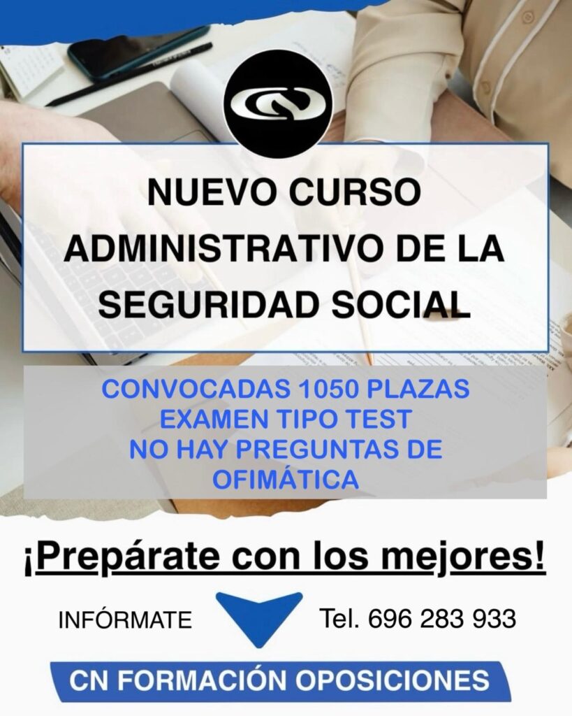 oposición de Administrativo de la Seguridad Social