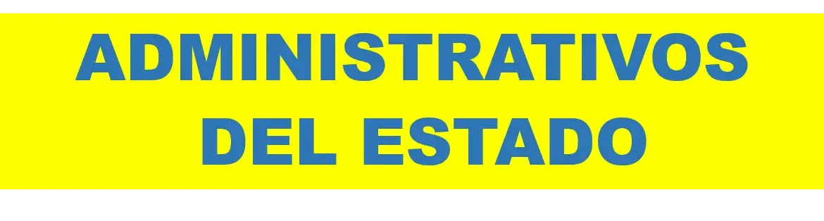 Administrativo del estado